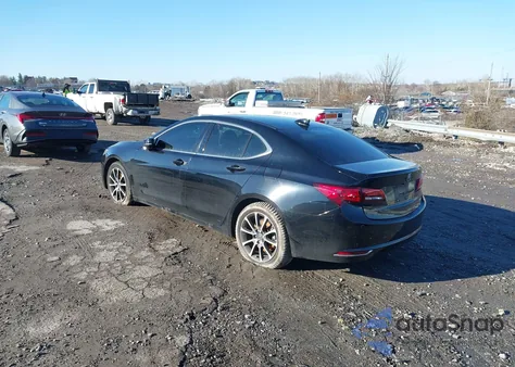 2015 Acura Tlx V6 Advance z USA, uszkodzony, nr VIN 19UUB3F71FA010283